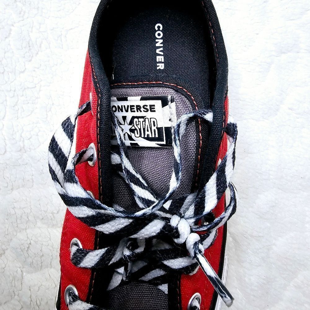 Converse Far Cry 5 sneakers red black youth 1.5 custom - Picture 7 of 7
